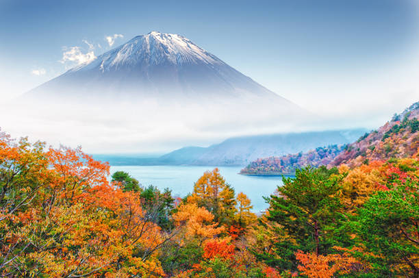 istock Mt.Fuji in autumn 842887190