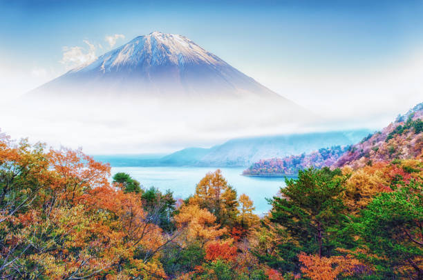 istock Mt.Fuji in autumn 842887194