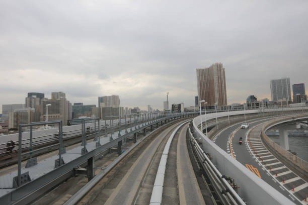 istock Tokyo Waterfront New Transit Waterfront Line 842897584