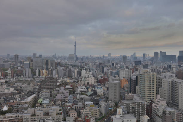 istock towards Bunkyo and Taito district with tokyo 842903228