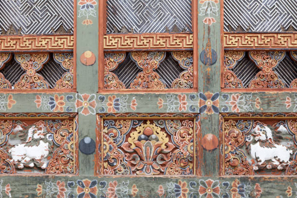 istock Beautiful traditional Bhutanese building 842920030