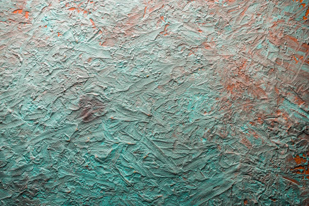 istock Colorful background of beige turquoise stone 842957676