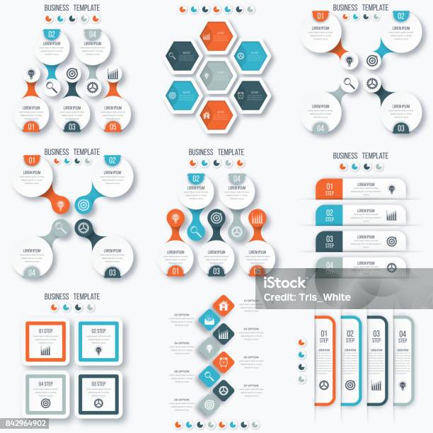 Infographic Simbole Set With Infographics Stock Illustration - Download Image Now ...