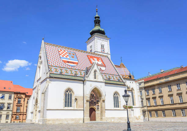 istock St. Mark's Church at St. Mark's Square, Zagreb 842964912
