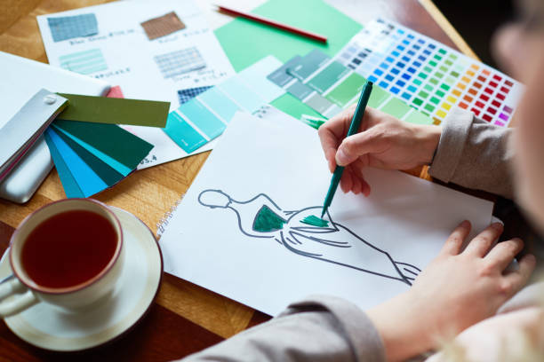 istock Fashion Designer Working on Collection 842965312