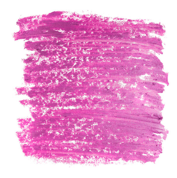 istock close up of purple lipstick texture isolated 842965420