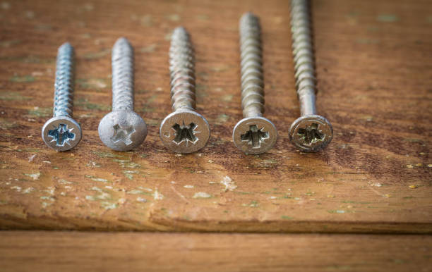 istock Group of  old oxide vintage tools. screws 842966344
