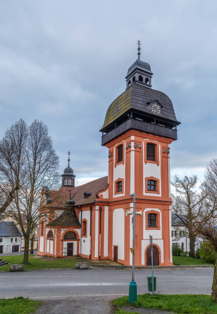 istock Church in Valec, Czech republic 842976296