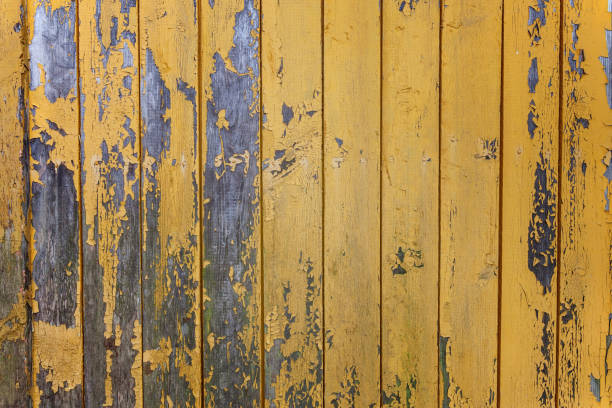 istock Background from a wooden shabby plank 842976554