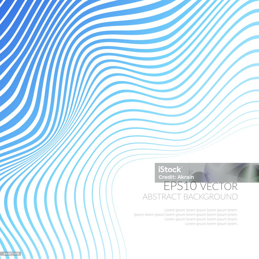 Vector Strips abstracte achtergrond - Royalty-free Golf - Water vectorkunst Vector Strips abstracte achtergrond - Royalty-free Golf - Water vectorkunst