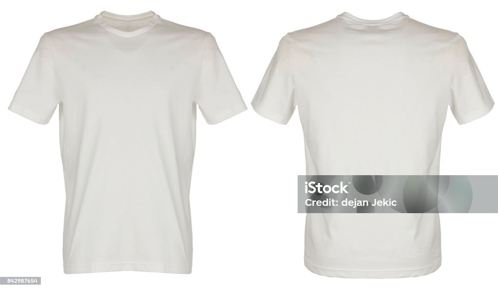 Camiseta blancas - Foto de stock de Camiseta libre de derechos