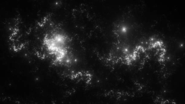 istock Abstract fractal illustration looks like galaxies 843005954