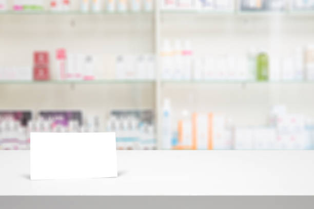 istock Pharmacy drugstore background concept. 843012758