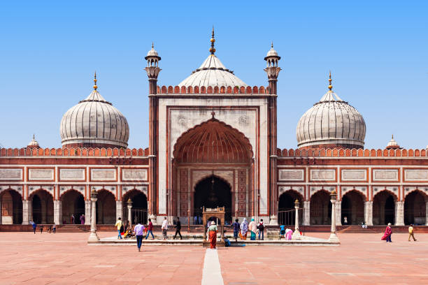 jama masjid - friday mosque photos et images de collection