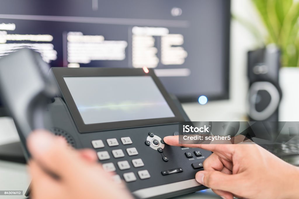 Communication support, call center and customer service help desk. Communication support, call center and customer service help desk. Using a telephone keypad. Telephone Stock Photo