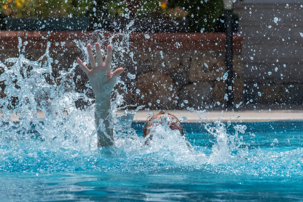 istock Person drowns in the water 843017212