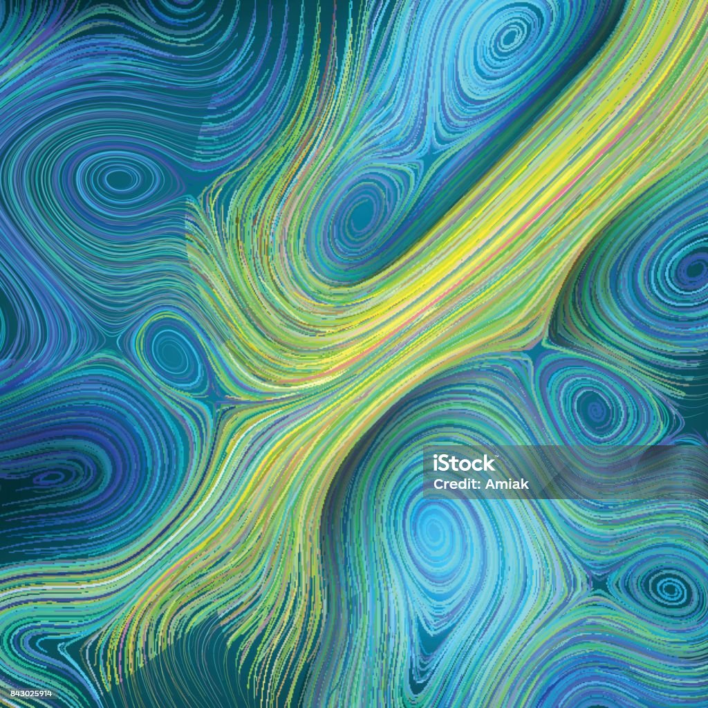 Curled Line Pattern Curled Line Pattern Abstract Vector Background Twisted Curved Texture ...