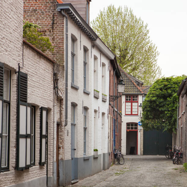istock old street in town 843026242
