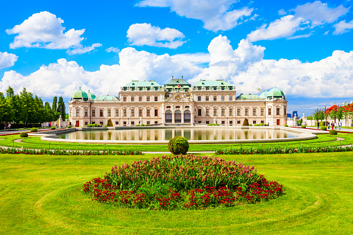 The Belvedere Palace is a historic building complex in Vienna, Austria. Belvedere was built as a summer residence for Prince Eugene of Savoy.