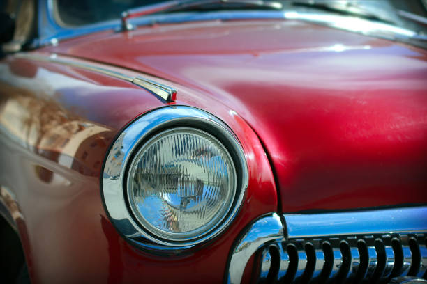 istock Classic Soviet sedan Gaz Volga M21 843036208