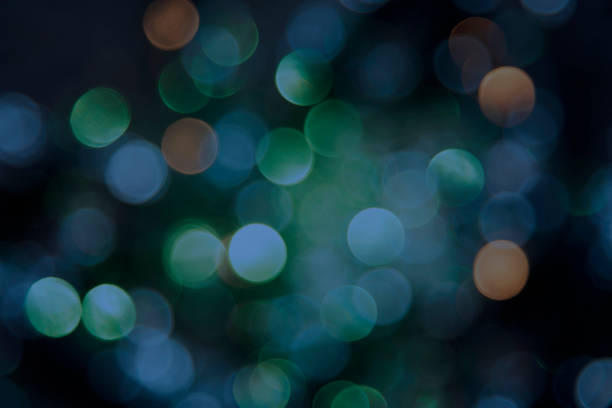istock Sparkling Blue Lights Background, Party Or Christmas Texture 843037492