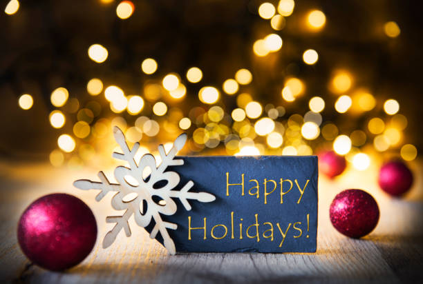 istock Christmas Background, Lights, Happy Holidays 843037520