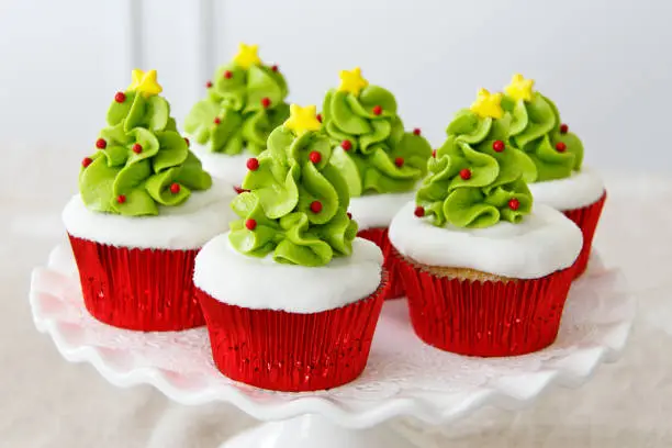 Photo of Christmas cupcakes