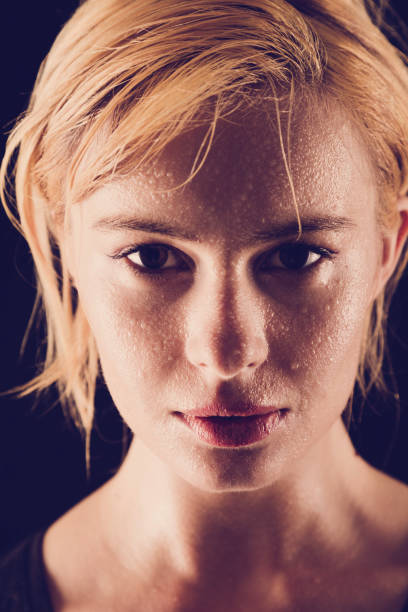 istock Portrait of a blond after her workout 843045540