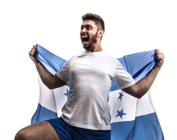 istock Honduran fan celebrating 843045966