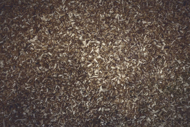 Brown wood background.