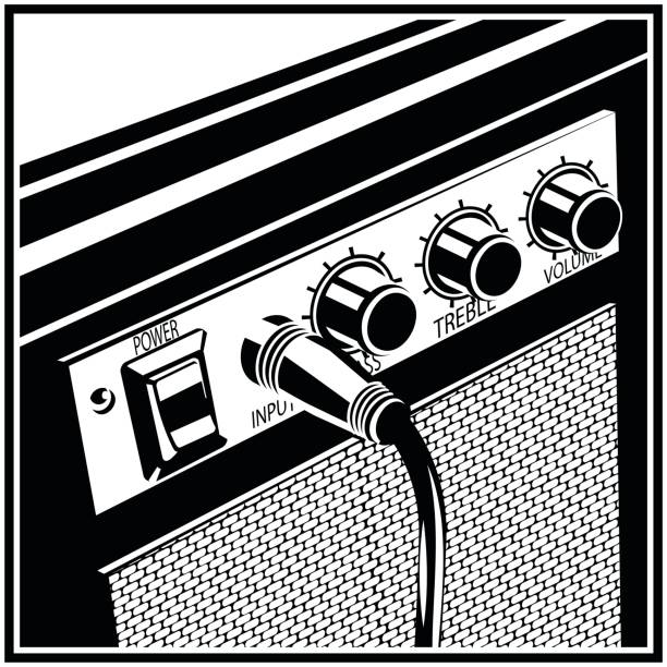 3,400+ Vintage Amplifier Stock Illustrations, Royalty-Free Vector