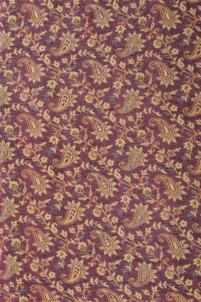 istock Fragment of Indian pashmina shawl pattern 843061270