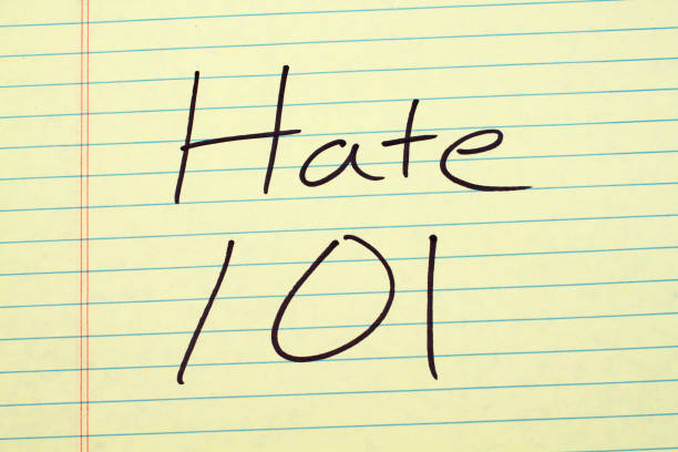 istock Hate 101 On A Yellow Legal Pad 843066560