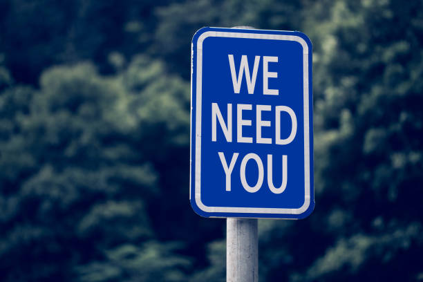 istock We Need You Road Sign 843071256
