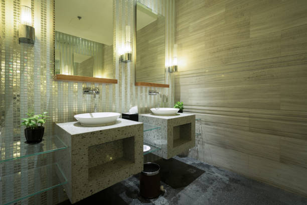 istock Interior of public toilet 843074970