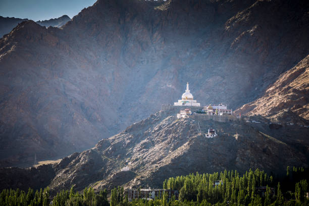 istock Shanti Stupa, Leh - Ladakh, India 843097990