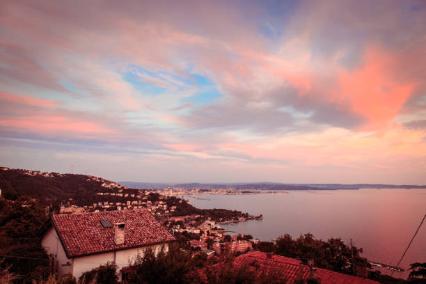 istock Evening in the gulf of Trieste 843118556