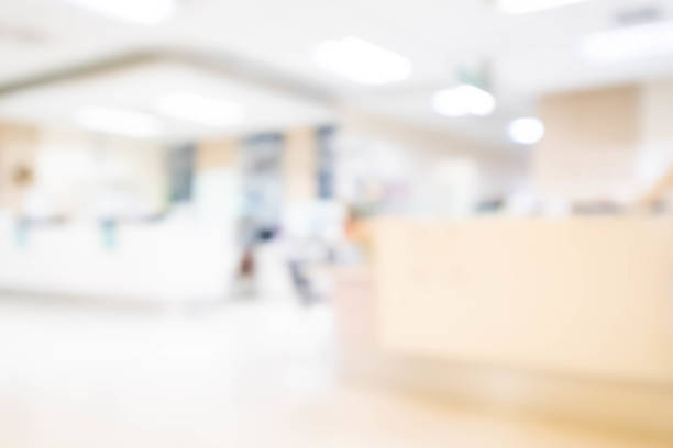 istock Abstract blur hospital and medical clinic interior. 843119772