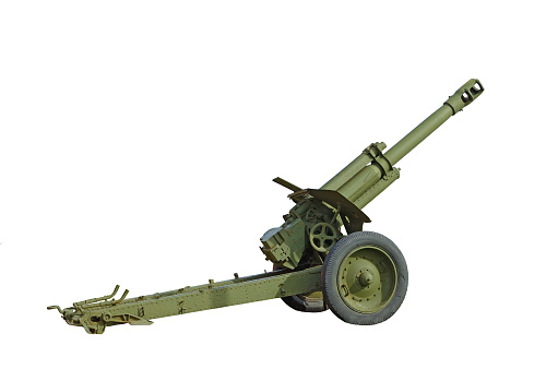 Cannon has great destructive power.Used during the war.