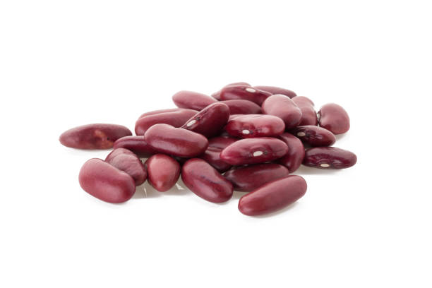 istock red beans isolated on the white background 843135040