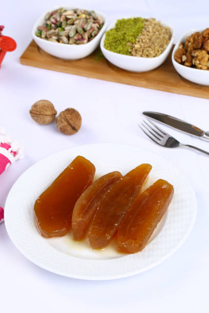 istock Turkish Pumpkin Dessert / Kabak tatlisi 843140352