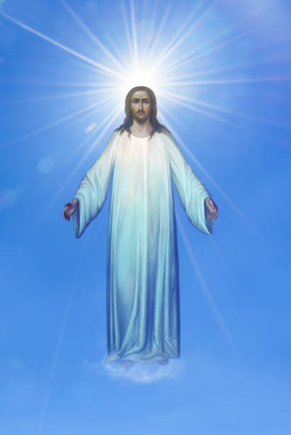 istock Jesus Christ in Heaven religion concept 843160292