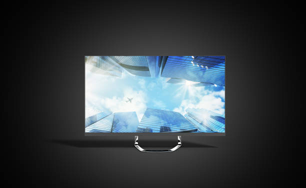 istock 4k monitor 3d render image on white background 843173904