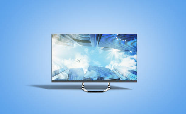 istock 4k monitor 3d render image on white background 843176638