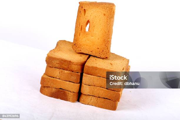 Spicy Rusk Crispy Rusk On White Stock Photo - Download Image Now - Antioxidant ...