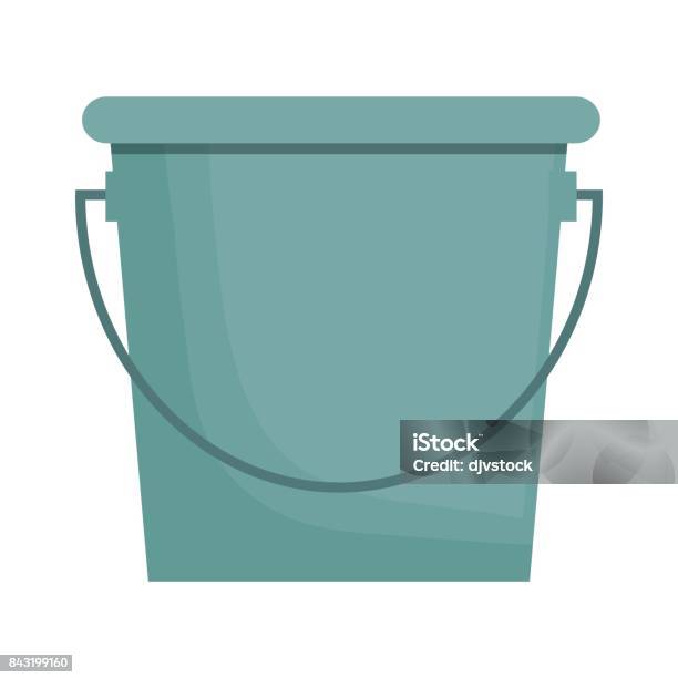 Gardening Equipment Design Stock Illustration - Download Image Now - Bucket, Agriculture, Botany