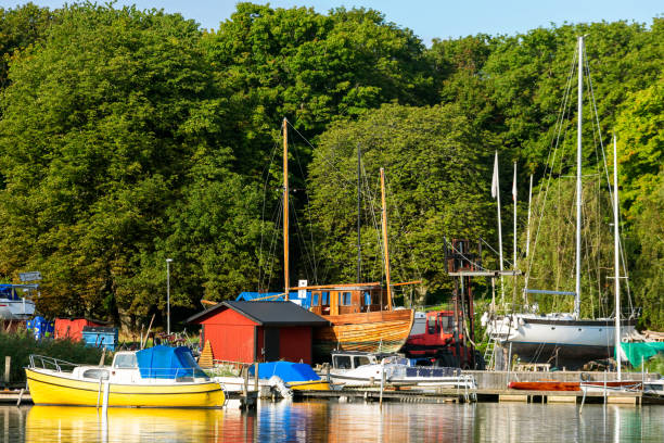 istock Boats in marina 843202538