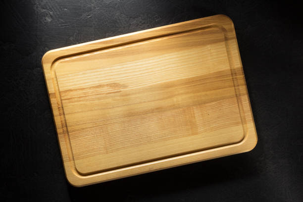istock Pizza cutting board at wooden background 843206260