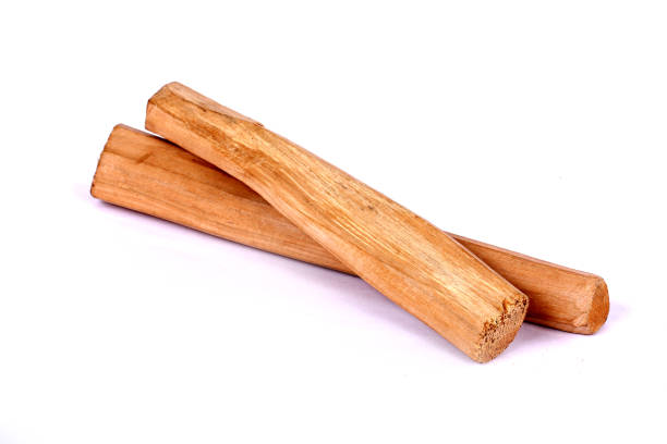 istock Chandan or sandalwood, sandalwood sticks, perfume, selective focus 843210392