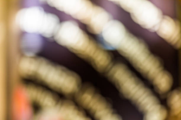 istock Abstract blur shopping mall background with bokeh 843217836